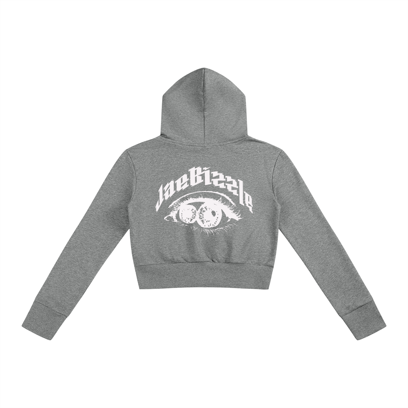 JaeBizzle Slim Crop Full Zip Hoodie