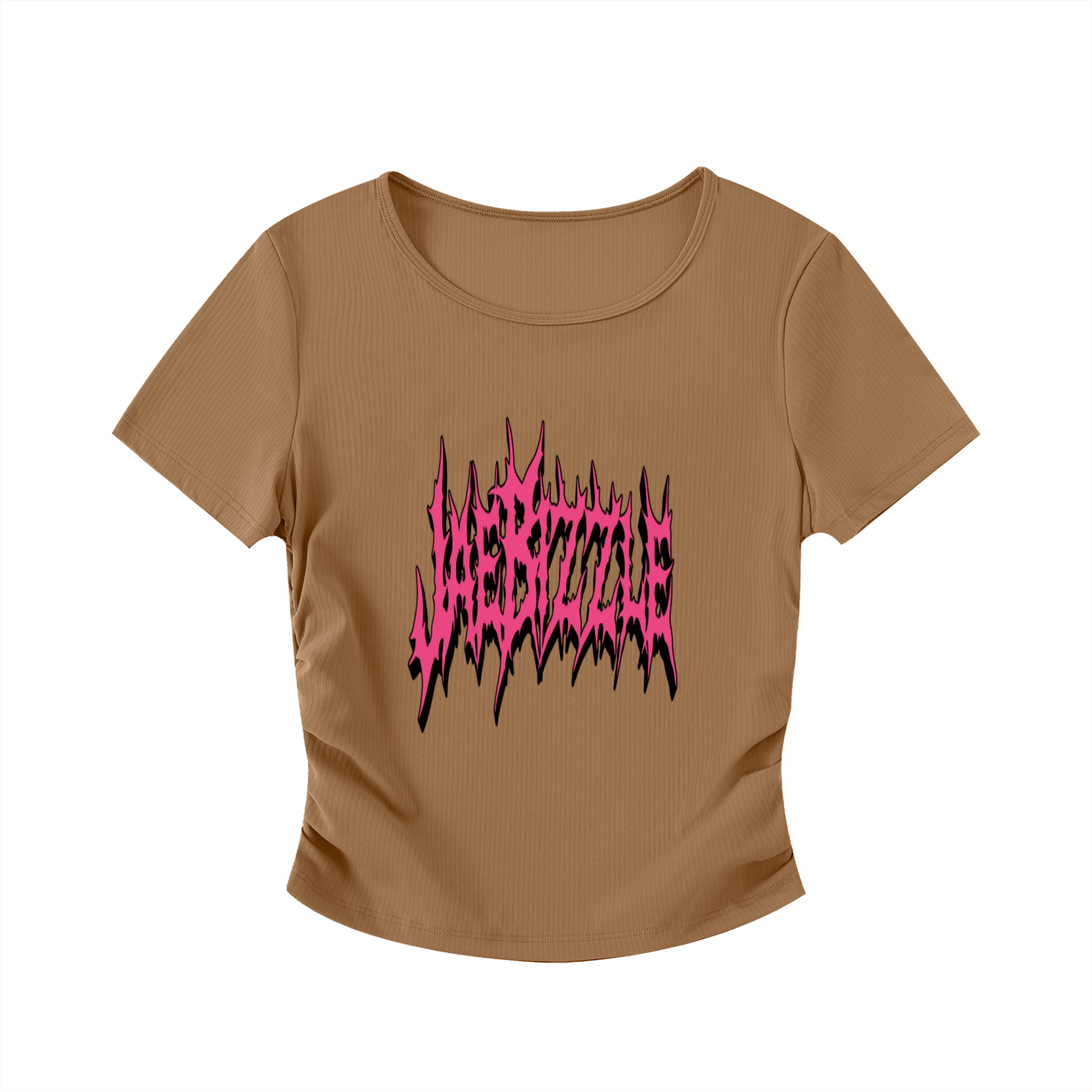 Ruched Bodycon Crop Top