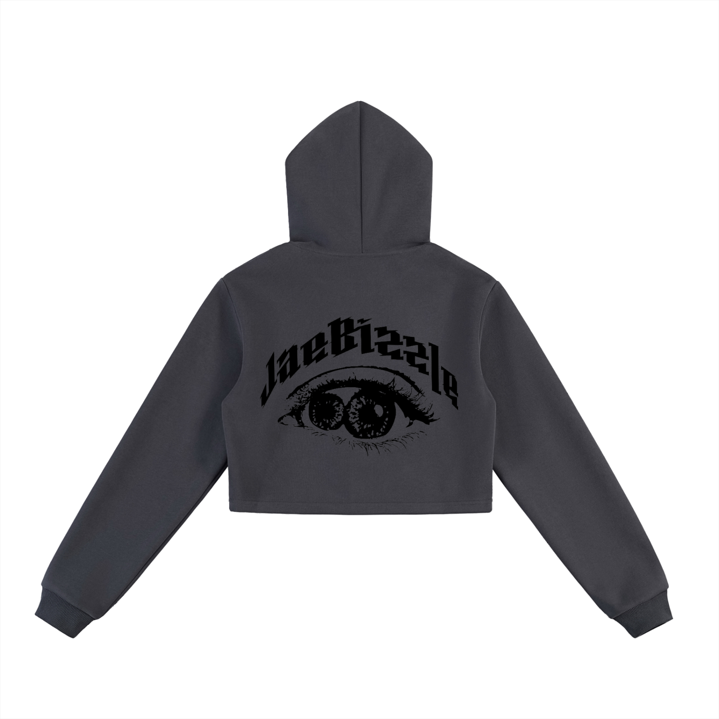 Essential Cropped Zip-Up Hoodie