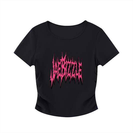 Ruched Bodycon Crop Top