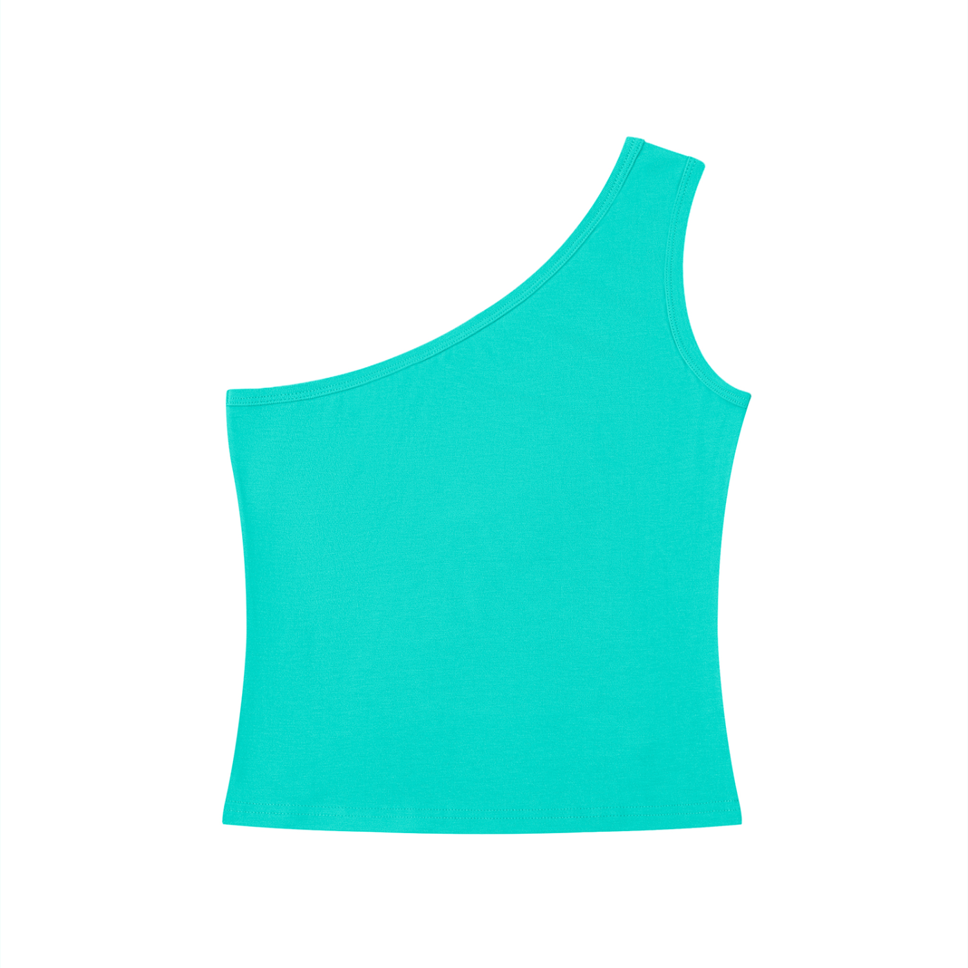 JaeBizzle Women's One-Shoulder Crop T-Shirt