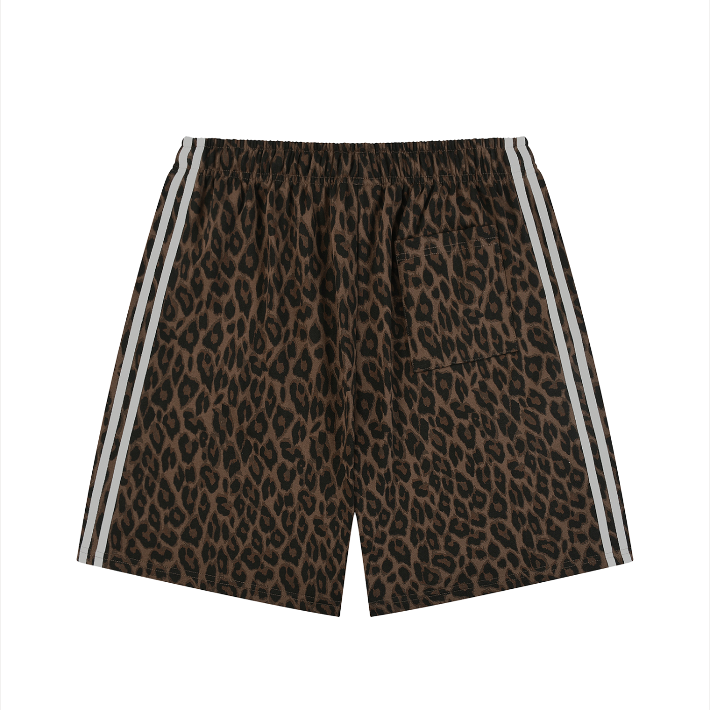 JaeBizzle Unisex Heavyweight Leopard Drawstring Shorts