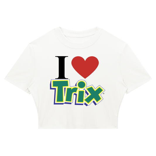 JaeBizzle “ I love Trix” Crop T-Shirt