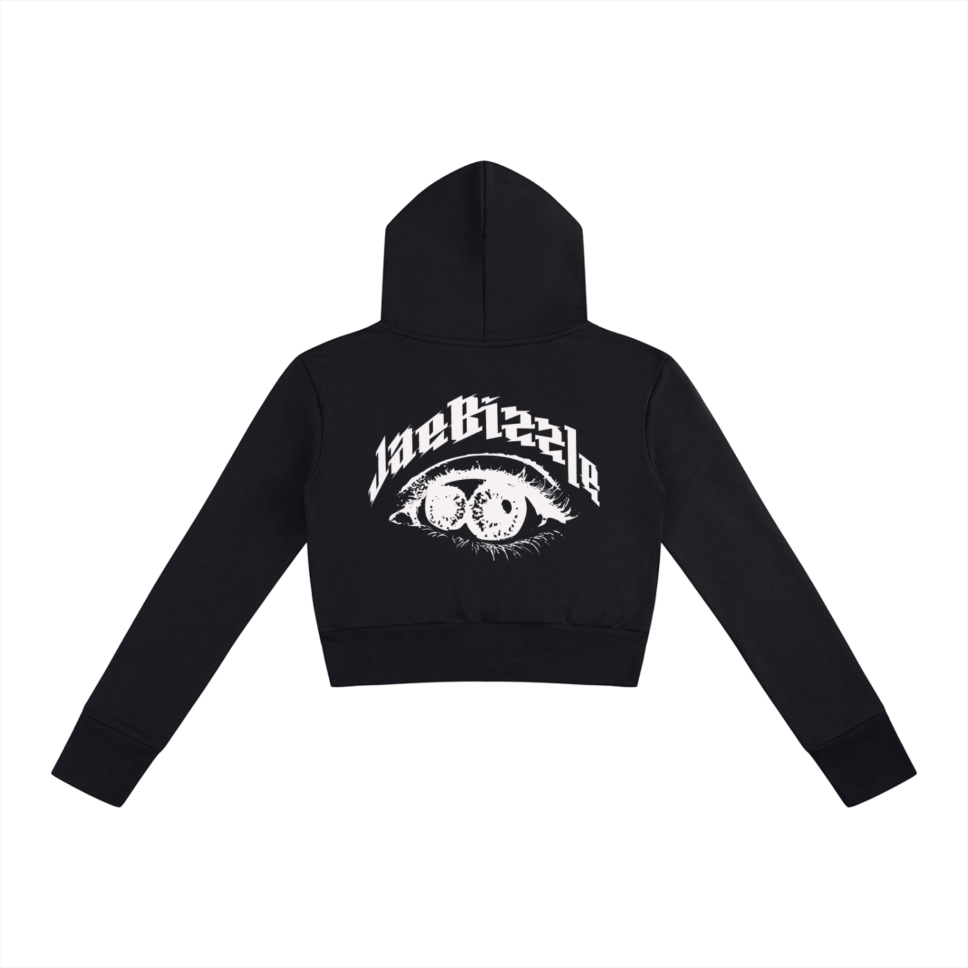 JaeBizzle Slim Crop Full Zip Hoodie